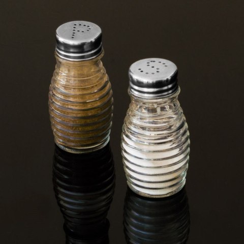 Grupa Orion Sp. z o.o. Solniczka i pieprzniczka szklana 2 szt.