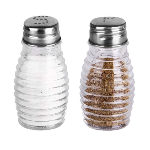 Grupa Orion Sp. z o.o. Solniczka i pieprzniczka szklana 2 szt.