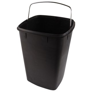 Grupa Orion Sp. z o.o. Kosz na Śmieci Stalowy z Pedałem 12 L ORION Wytrzymały ze Stali Nierdzewnej