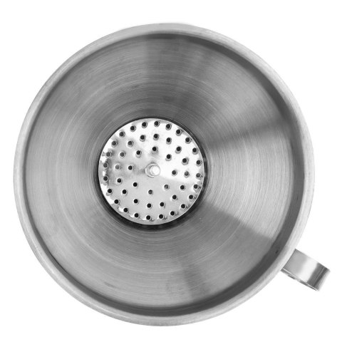 Grupa Orion Sp. z o.o. Lejek Kuchenny z Sitkiem Uchwytem Stalowy do Nalewek Kawy ORION 12,5 cm