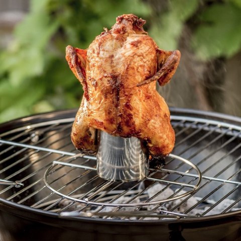 Grupa Orion Sp. z o.o. Stojak do Pieczenia Kurczaka Stalowy Solidny BBQ COLLECTION 20 x 10,5 cm