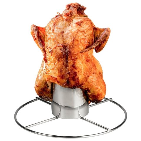Grupa Orion Sp. z o.o. Stojak do Pieczenia Kurczaka Stalowy Solidny BBQ COLLECTION 20 x 10,5 cm