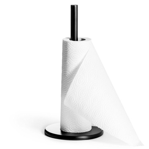 Grupa Orion Sp. z o.o. Stojak na ręcznik papierowy metalowy czarny 33 cm