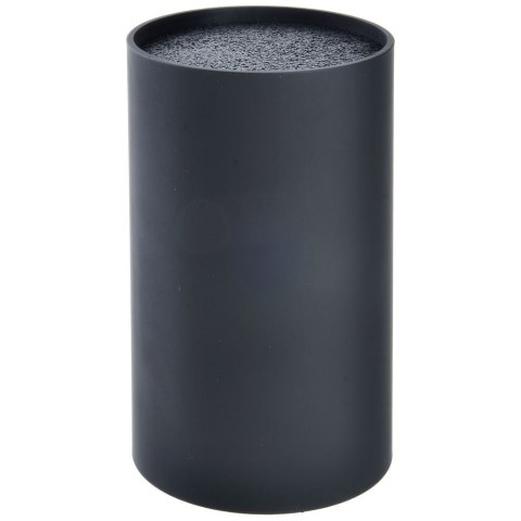 Grupa Orion Sp. z o.o. Stojak na Noże Uniwersalny Czarny BLACK 18 cm z Włosiem ORION