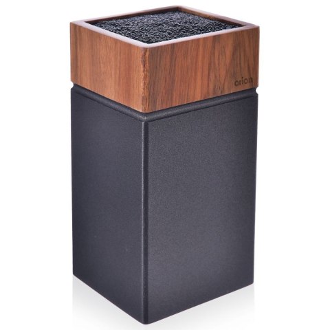 Grupa Orion Sp. z o.o. Stojak Pojemnik Organizer na Noże Kuchenne Drewniany ORION 11x10,5x22,5 cm