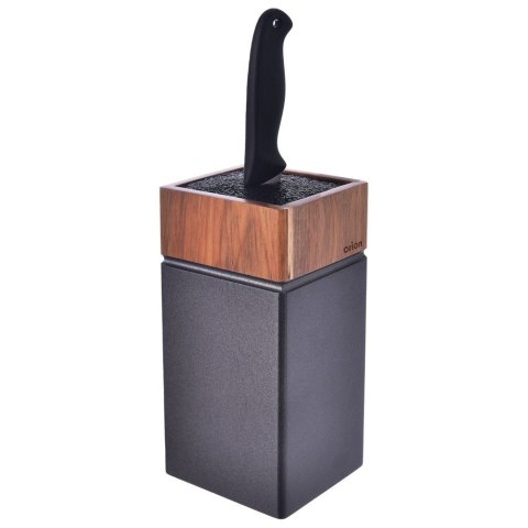 Grupa Orion Sp. z o.o. Stojak Pojemnik Organizer na Noże Kuchenne Drewniany ORION 11x10,5x22,5 cm