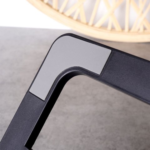 Grupa Orion Sp. z o.o. Stojak na Tablet Składany Czarny Regulowany Kąt 6 Stopni do Gotowania VILDE