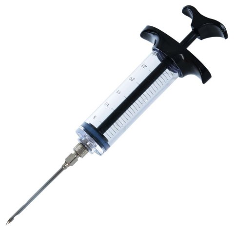 Grupa Orion Sp. z o.o. Strzykawka do Marynowania Mięsa z Igłą Stalową 30 ml Peklowanie ORION