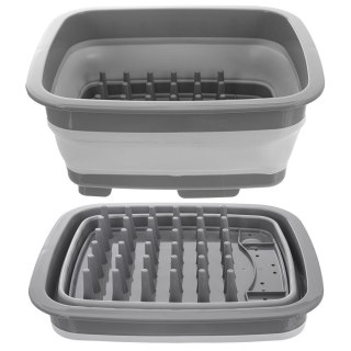 Grupa Orion Sp. z o.o. Suszarka na naczynia silikonowa składana 37x31,5x14,5 cm