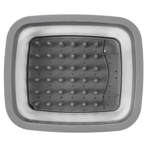 Grupa Orion Sp. z o.o. Suszarka na naczynia silikonowa składana 37x31,5x14,5 cm