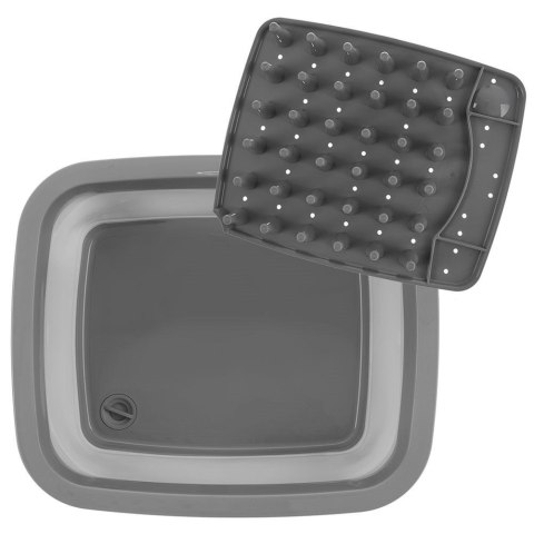 Grupa Orion Sp. z o.o. Suszarka na naczynia silikonowa składana 37x31,5x14,5 cm