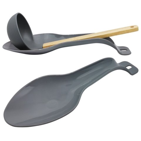 Grupa Orion Sp. z o.o. Podstawka pod Chochlę i Łyżkę Szara 29 x 10,5 cm VILDE Ochrona Blatu