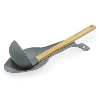 Grupa Orion Sp. z o.o. Podstawka pod Chochlę i Łyżkę Szara 29 x 10,5 cm VILDE Ochrona Blatu