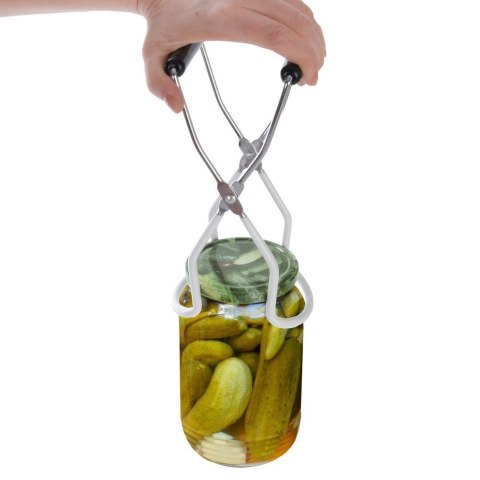 Grupa Orion Sp. z o.o. Szczypce do Słoików Gorących Stalowe Antypoślizgowe do Wekowania ORION