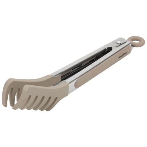 Szczypce kuchenne silikonowe do nakładania makaronu spaghetti sałaty 25 cm