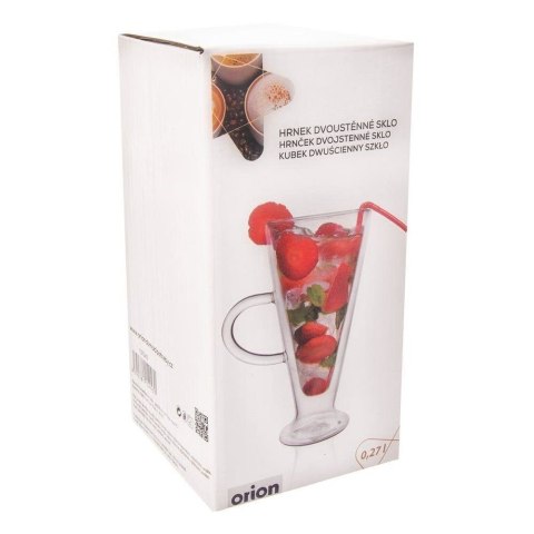 Grupa Orion Sp. z o.o. Szklanka Termiczna Koktajl Szklana 270 ml ORION Podwójna Ścianka