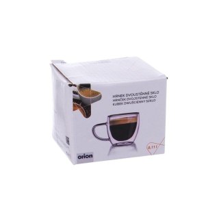 Grupa Orion Sp. z o.o. Szklanka Termiczna Espresso Szklana 100 ml ORION Podwójna Ścianka