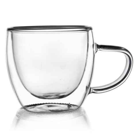 Grupa Orion Sp. z o.o. Szklanka Termiczna Espresso Szklana 100 ml ORION Podwójna Ścianka