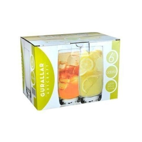 Szklanki do napojów zestaw 6 szt. 370 ml ADORA