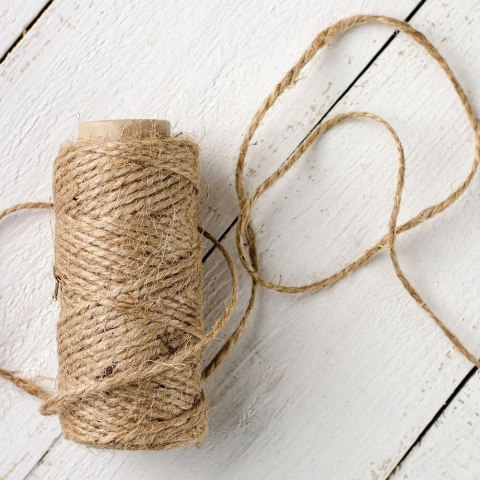 Grupa Orion Sp. z o.o. Sznurek Jutowy do Pakowania Prezentów Uniwersalny Mocny Trwały ORION 50 m