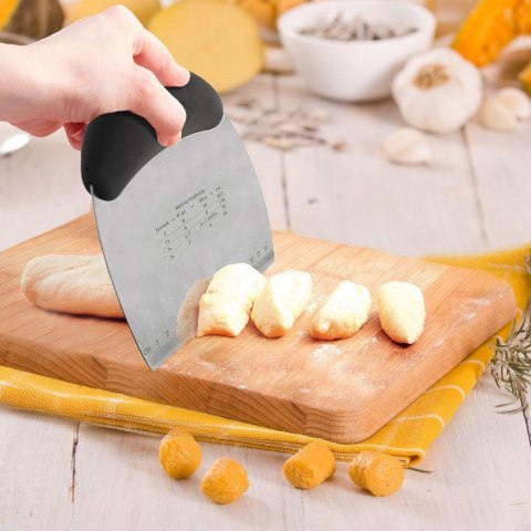 Grupa Orion Sp. z o.o. Szpatuła Rozdrabniacz Stalowa 16 x 12 cm ORION Miarka do Zmywarki