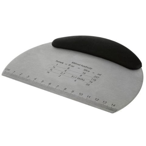 Grupa Orion Sp. z o.o. Szpatuła Rozdrabniacz Stalowa 16 x 12 cm ORION Miarka do Zmywarki