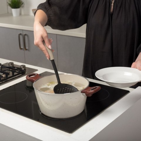 VLACHOS BROS S.A IMPORTS (NAVA),Valantis Vlachos Szumówka łyżka cedzakowa MISTY do odcedzania nakładania klusek pierogów 34 cm