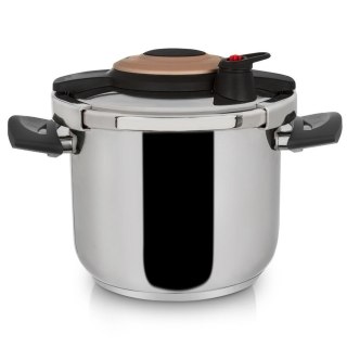 Grupa Orion Sp. z o.o. Szybkowar Stalowy Ciśnieniowy Solidny z Automatycznym Zamykaniem ORION 5 l