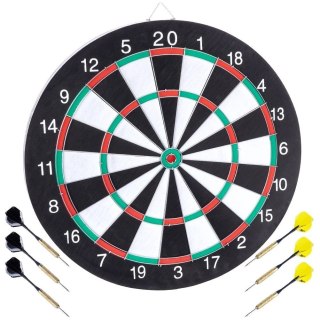 Master Darts Tarcza do gry w darta drewniana dwustronna 42 cm