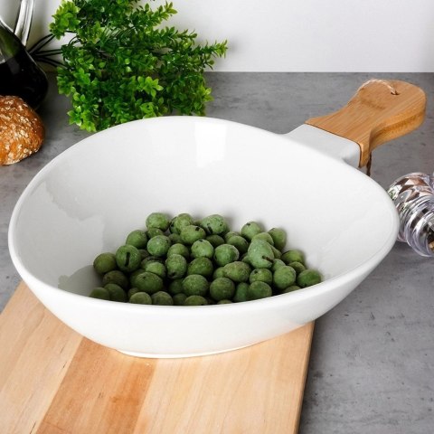 NAVA Talerz do serwowania porcelanowy TERRESTRIAL 37,5x24 cm