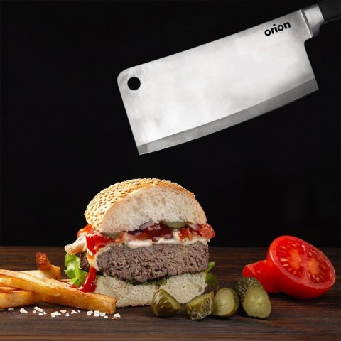 Grupa Orion Sp. z o.o. Tasak Nóż do Mięsa Kości Warzyw Stalowy Rzeźniczy Kuchenny Duży ORION 32 cm