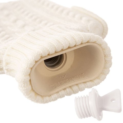 Grupa Orion Sp. z o.o. Termofor w Pokrowcu Pluszowy Beżowy Miękki ORION 1,6 L