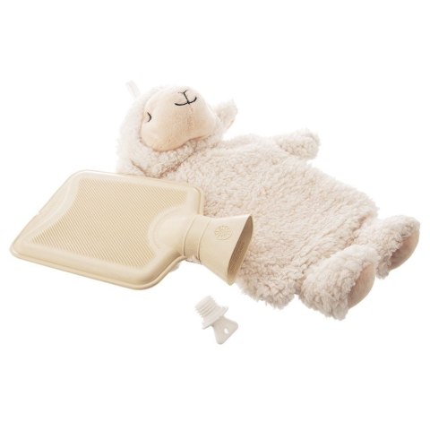 Grupa Orion Sp. z o.o. Termofor Okład w Pokrowcu Owieczka Pluszowy Gumowy Mały na Wodę ORION 750ml