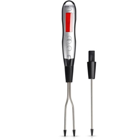 Grupa Orion Sp. z o.o. Termometr Kuchenny Elektroniczny z Widelcem Sondą NAVA 38,5 cm