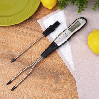 Grupa Orion Sp. z o.o. Termometr Kuchenny Elektroniczny z Widelcem Sondą NAVA 38,5 cm