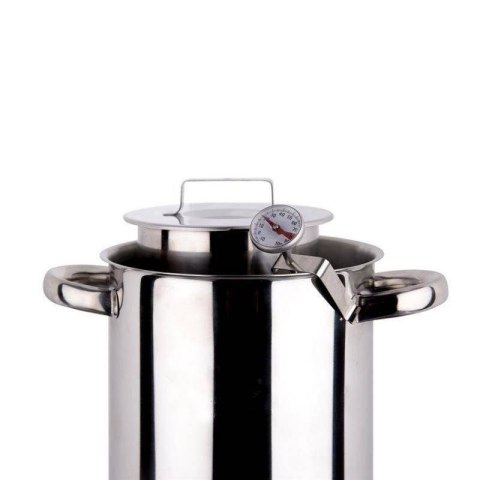 Grupa Orion Sp. z o.o. Termometr Kuchenny z Klipsem i Sondą ORION 14 cm Stal Nierdzewna Precyzyjny