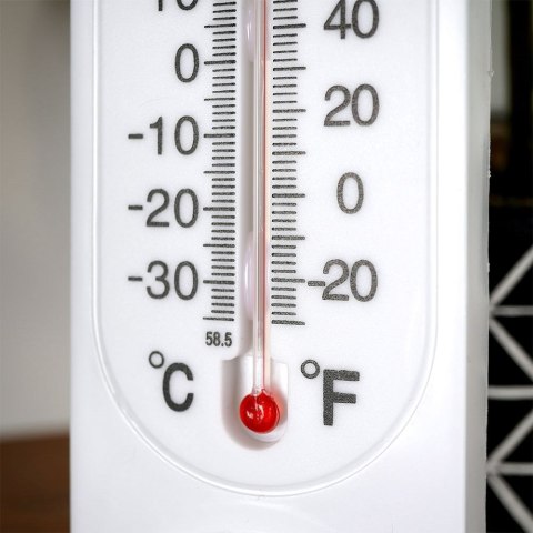 Grupa Orion Sp. z o.o. Termometr z higrometrem biały 22 cm