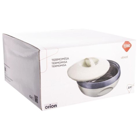 Grupa Orion Sp. z o.o. Termomisa na Obiad ORION Venus 2,5 L Stal Nierdzewna Zielona