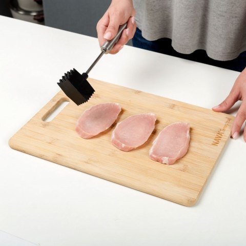 VLACHOS BROS S.A IMPORTS (NAVA),Valantis Vlachos Tłuczek do mięsa stalowy dwustronny ACER 24,5 cm