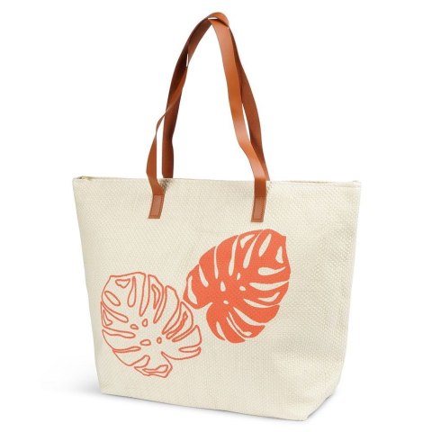 Grupa Orion Sp. z o.o. Torba Termiczna do Żywności Wytrzymała Plażowa Beżowa COOL 22 L