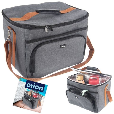 Grupa Orion Sp. z o.o. Torba Termiczna Szara 11 L ORION Regulowany Pasek do Żywności Napojów