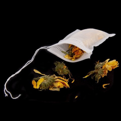 Grupa Orion Sp. z o.o. Torebki do Zaparzania Herbaty Zestaw 50 szt. ORION Włóknina 10,5 cm