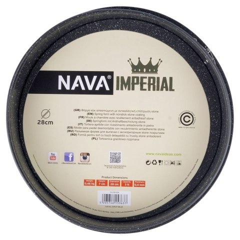 Grupa Orion Sp. z o.o. Tortownica rozpinana granitowa IMPERIAL 28 cm