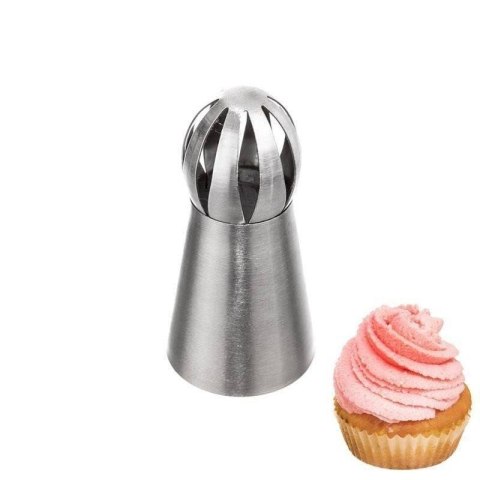 Grupa Orion Sp. z o.o. Tylka Cukiernicza Twist Mała ORION Stal Nierdzewna do Róż Spirali