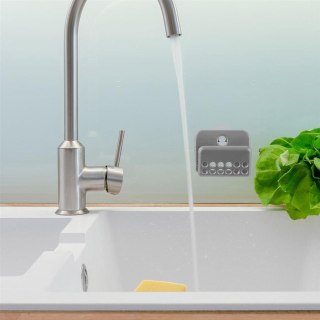 Grupa Orion Sp. z o.o. Uchwyt na Gąbkę Kuchenną z Przyssawką Solidny ORION w Zestawie Gąbka