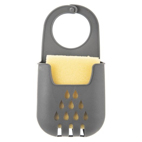 Grupa Orion Sp. z o.o. Uchwyt na Gąbkę Kuchenną na Kran Solidny ORION W Zestawie Gąbka 8,5 x 17 cm
