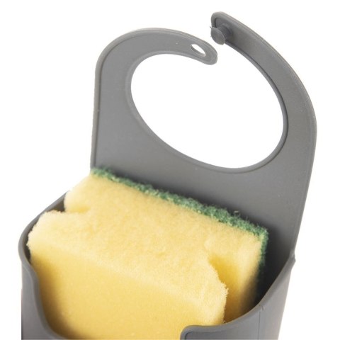 Grupa Orion Sp. z o.o. Uchwyt na Gąbkę Kuchenną na Kran Solidny ORION W Zestawie Gąbka 8,5 x 17 cm