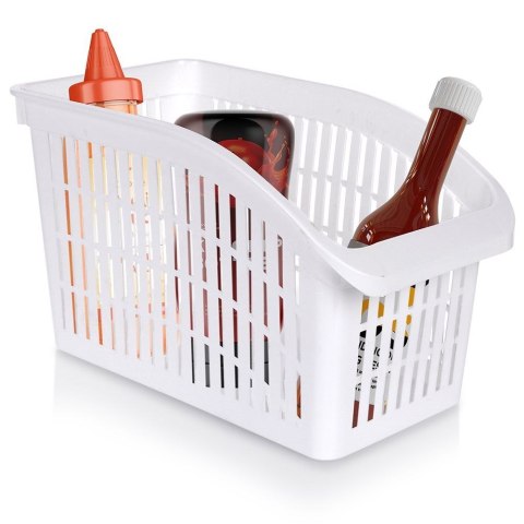 Grupa Orion Sp. z o.o. Organizer do Lodówki 29 x 17 x 16 cm Białe Przewiewne EXCELLENT HOUSEWARE