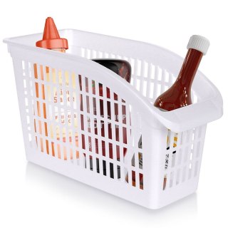 Grupa Orion Sp. z o.o. Organizer do Lodówki 29 x 13 x 17 cm Białe Przewiewne EXCELLENT HOUSEWARE