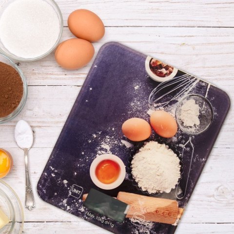 Grupa Orion Sp. z o.o. Waga Kuchenna Szklana Cyfrowa 10 kg ORION Funkcja Tary 22,5 x 18,5 cm